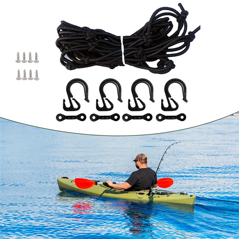 Deck Cargo Net with Lashing Ho - Fishing Kayak Crate avaliação e preço