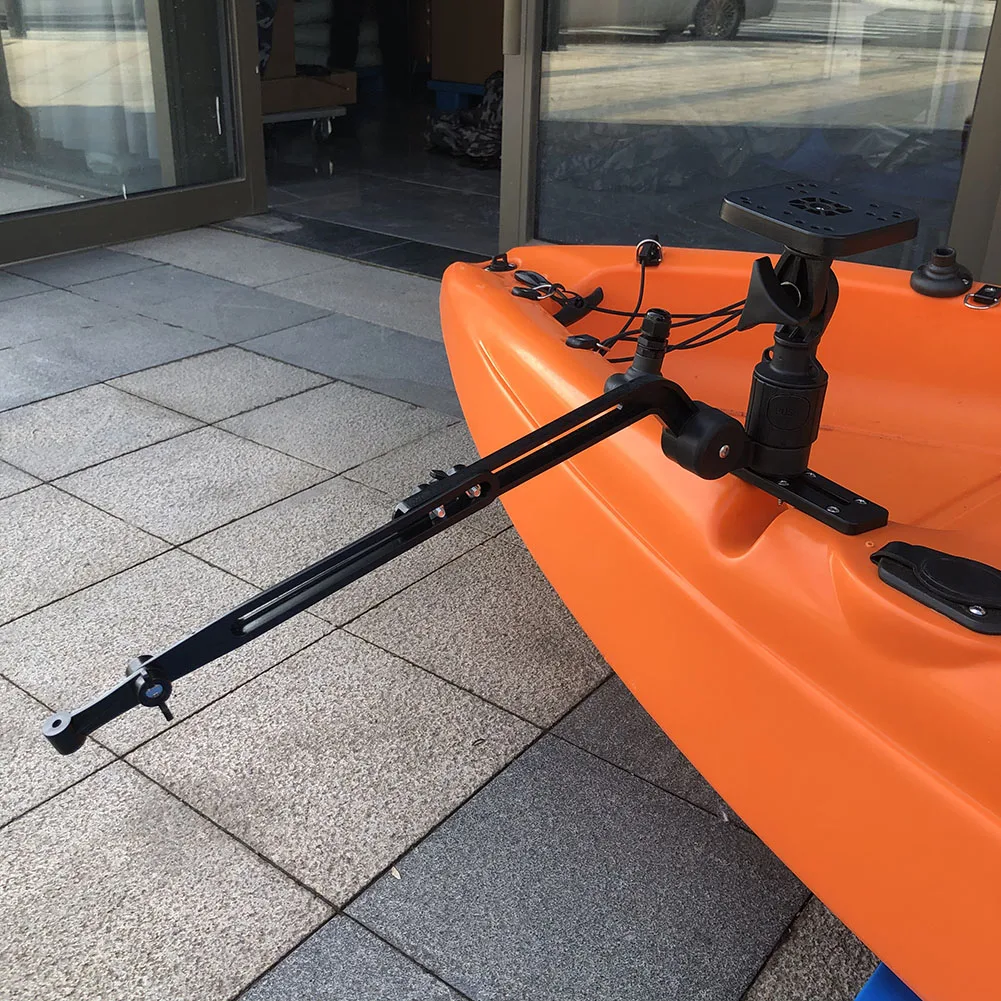 Fish Finder Base Bracket Trans - Fishing Kayak Fish Finder Mount avaliação e preço