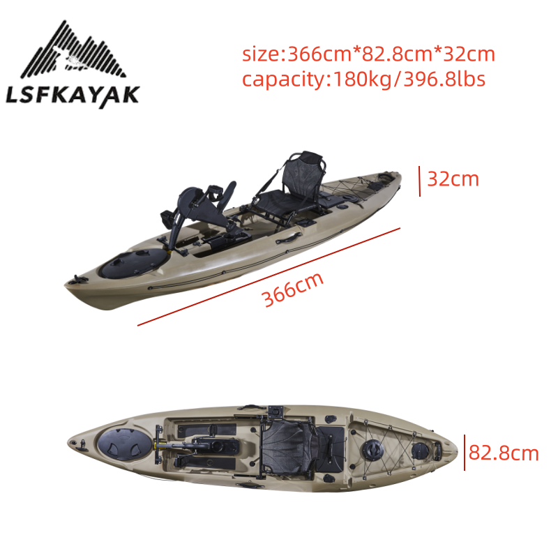 2025 Factory 12ft 3.6m Single  - Fishing Kayak Sit In avaliação e preço