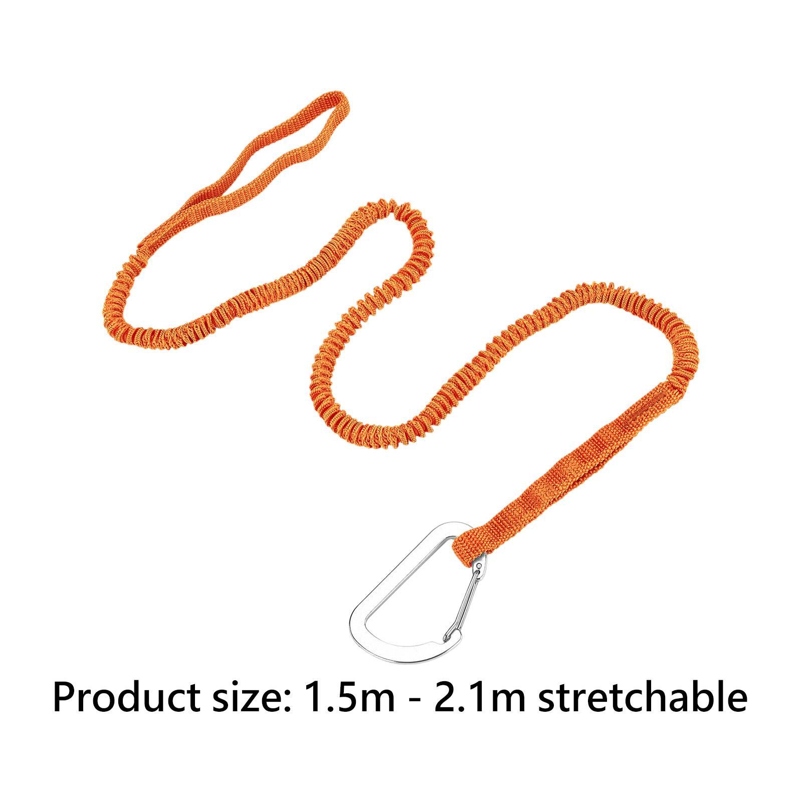 Stretchable Nylon Boat Paddle  - Fishing Kayak Paddle Leash avaliação e preço