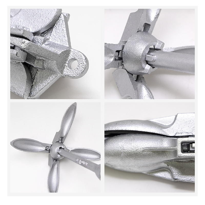 AB56-0.7KG Steel Folding Water - Fishing Kayak Anchor avaliação e preço