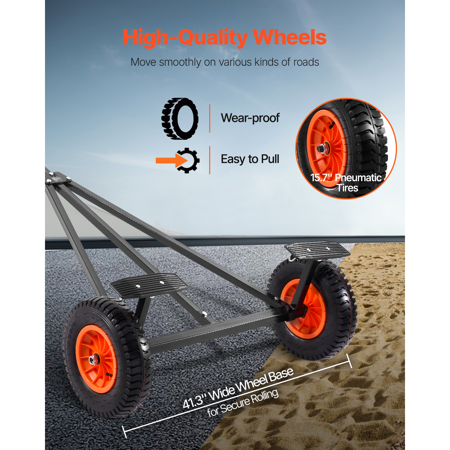 SucceBuy 420lbs Boat Trailer D - Fishing Kayak Sit On Top avaliação e preço