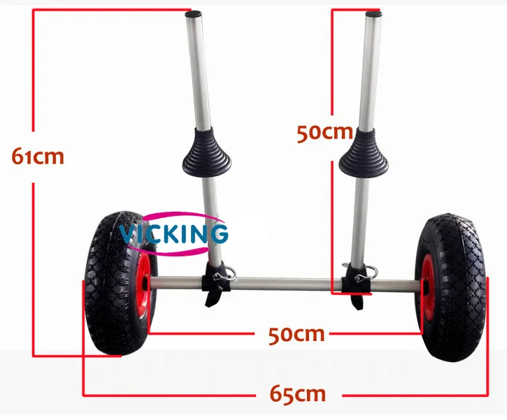 Lakes Rivers Aluminum Fishing  - Fishing Kayak Cart avaliação e preço