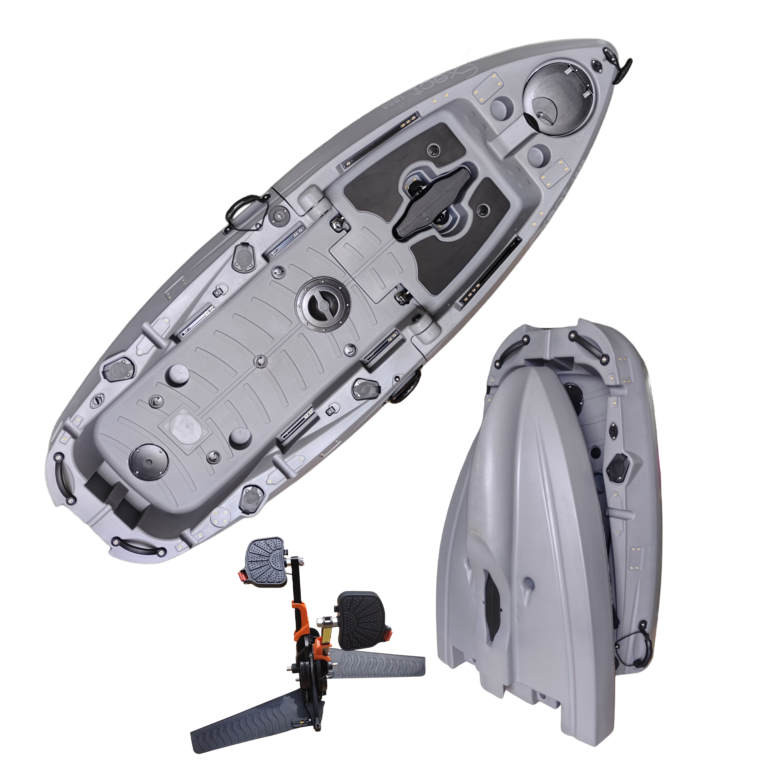 Plastic Kayak Pedal Kayak Fish - Fishing Kayak Seat avaliação e preço