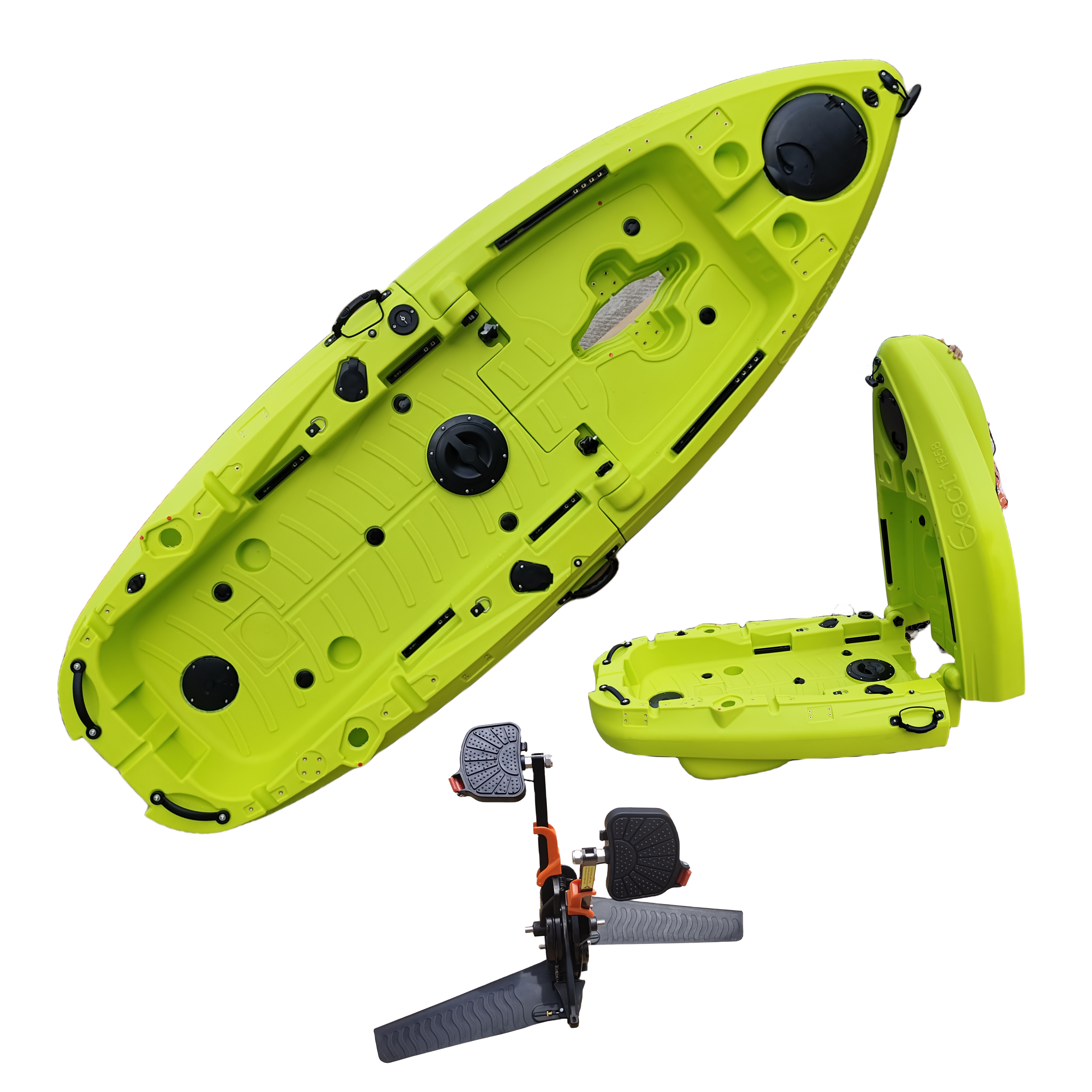 Plastic Kayak Pedal Kayak Fish - Fishing Kayak Seat avaliação e preço