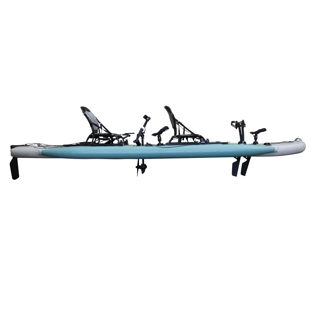 14ft Inflatable Fishing Canoe  - Fishing Kayak Seat avaliação e preço