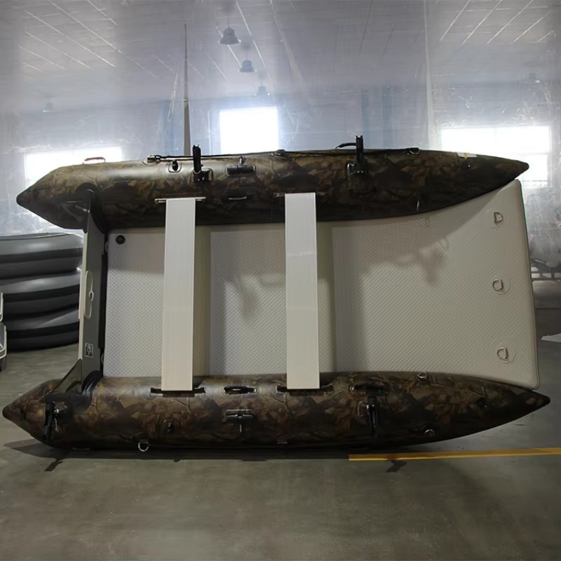 High-Speed Catamaran Inflatabl - Fishing Kayak Inflatable avaliação e preço