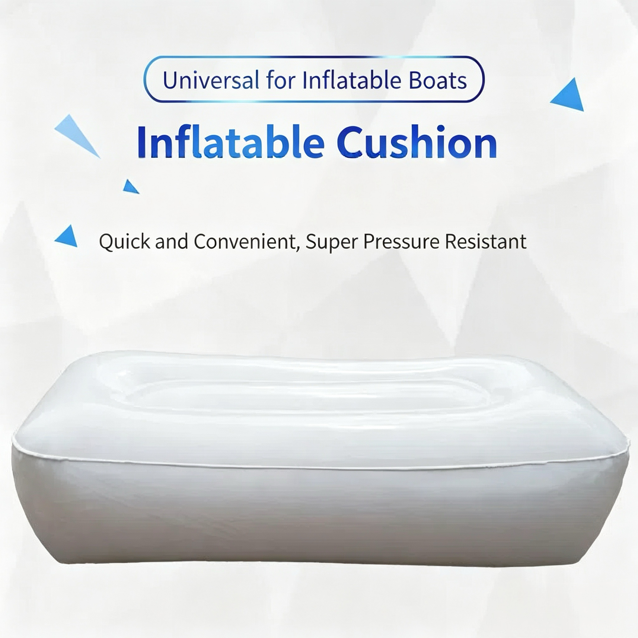 Thickened PVC Inflatable Seat, - Fishing Kayak Seat avaliação e preço