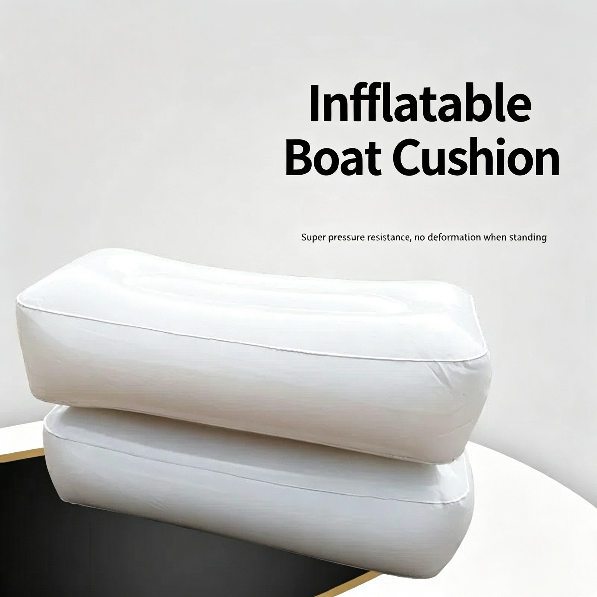 Thickened PVC Inflatable Seat, - Fishing Kayak Seat avaliação e preço