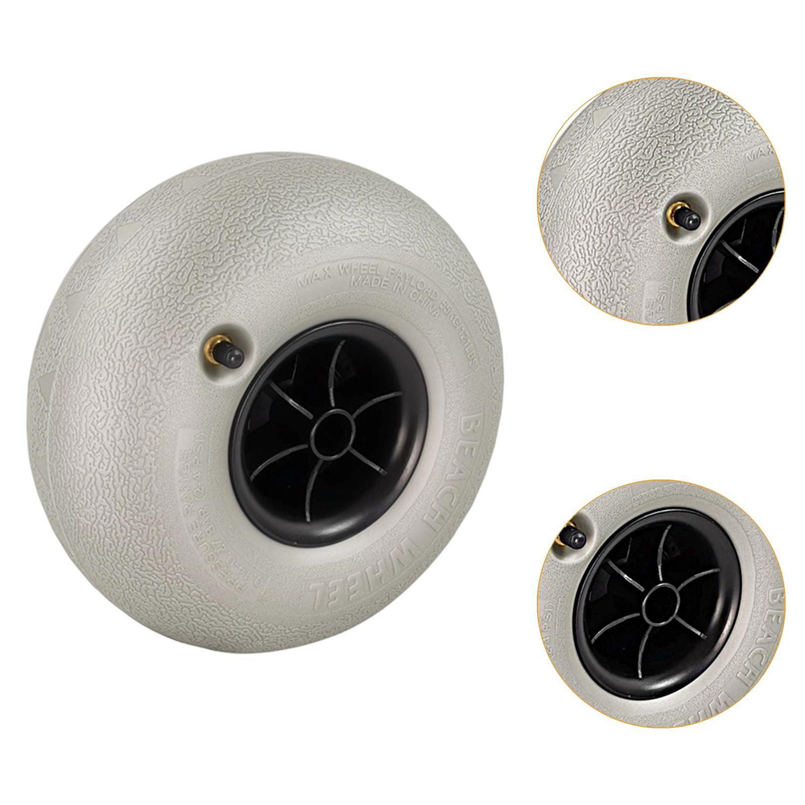 Sturdy PVC Balloon Wheels for  - Fishing Kayak Cart avaliação e preço