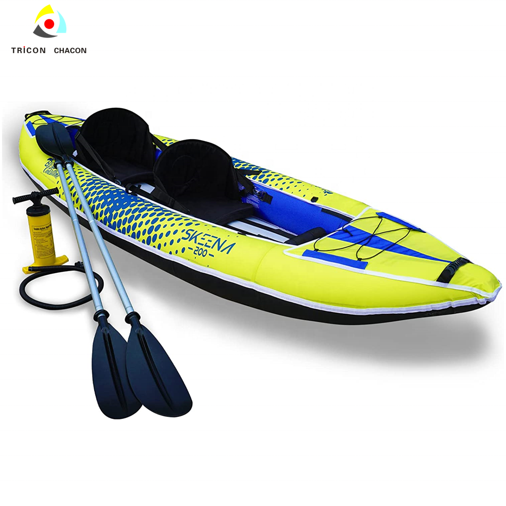 Adult Inflatable Fishing Canoe - Fishing Kayak Seat avaliação e preço
