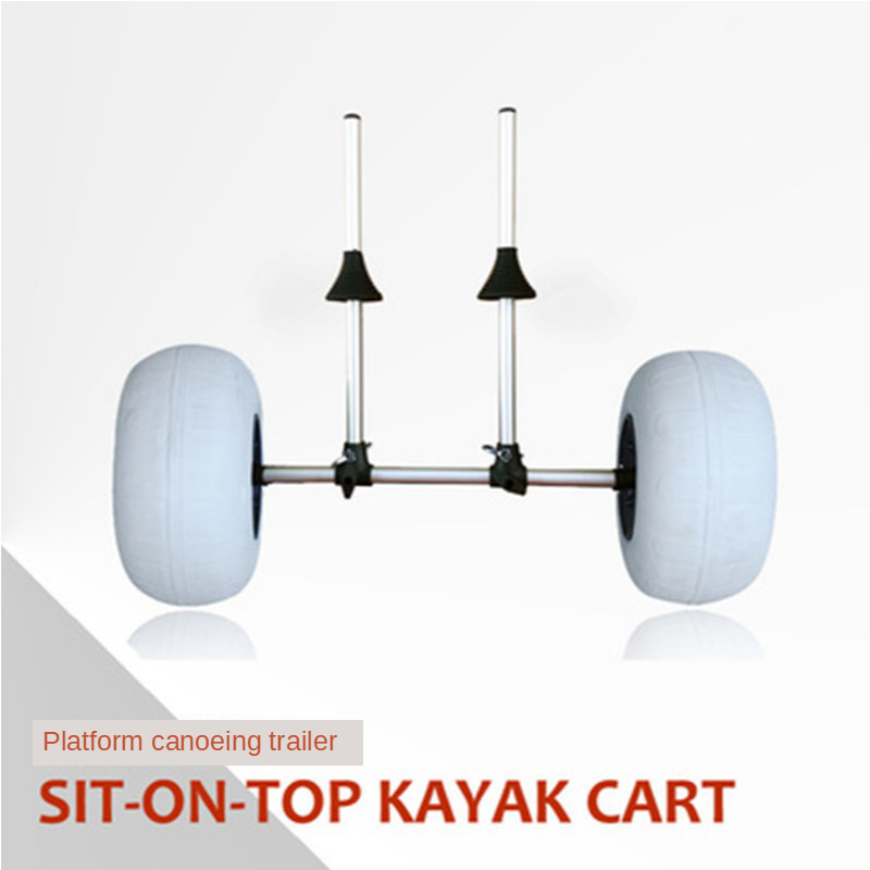 Foldable Upright Kayak Trailer - Fishing Kayak Cart avaliação e preço