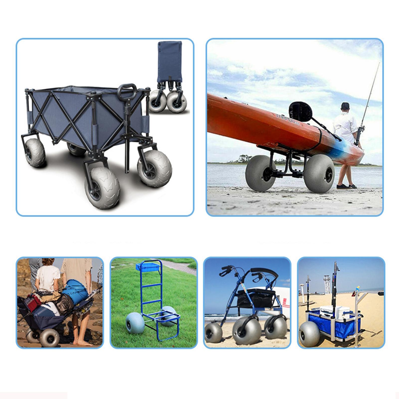 Balloon Wheels Cart Kayak Trol - Fishing Kayak Cart avaliação e preço