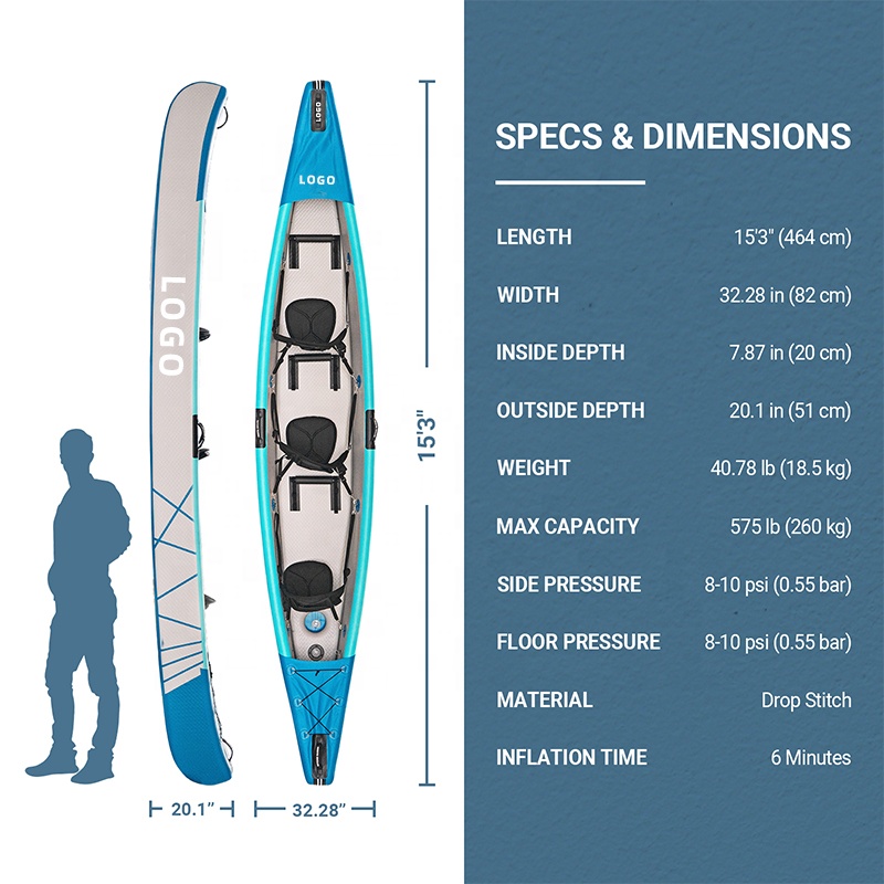 Drop Stitch Kayak Inflatable C - Fishing Kayak Sit In avaliação e preço