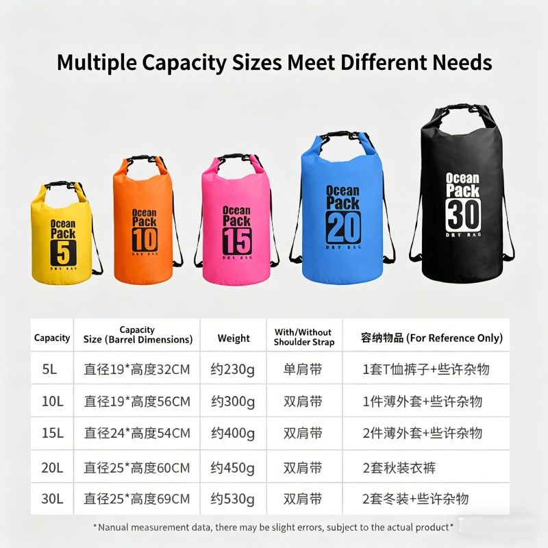 Swimming Waterproof Dry Bag 5L - Fishing Kayak Storage Bag avaliação e preço