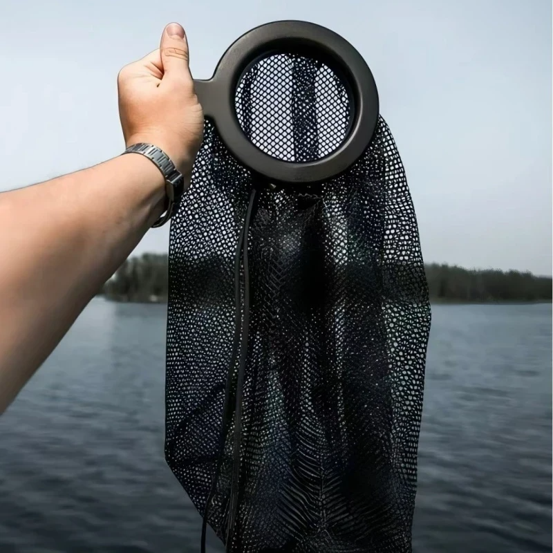 Hanging Mesh Trash Bag Cooler  - Fishing Kayak Storage Bag avaliação e preço