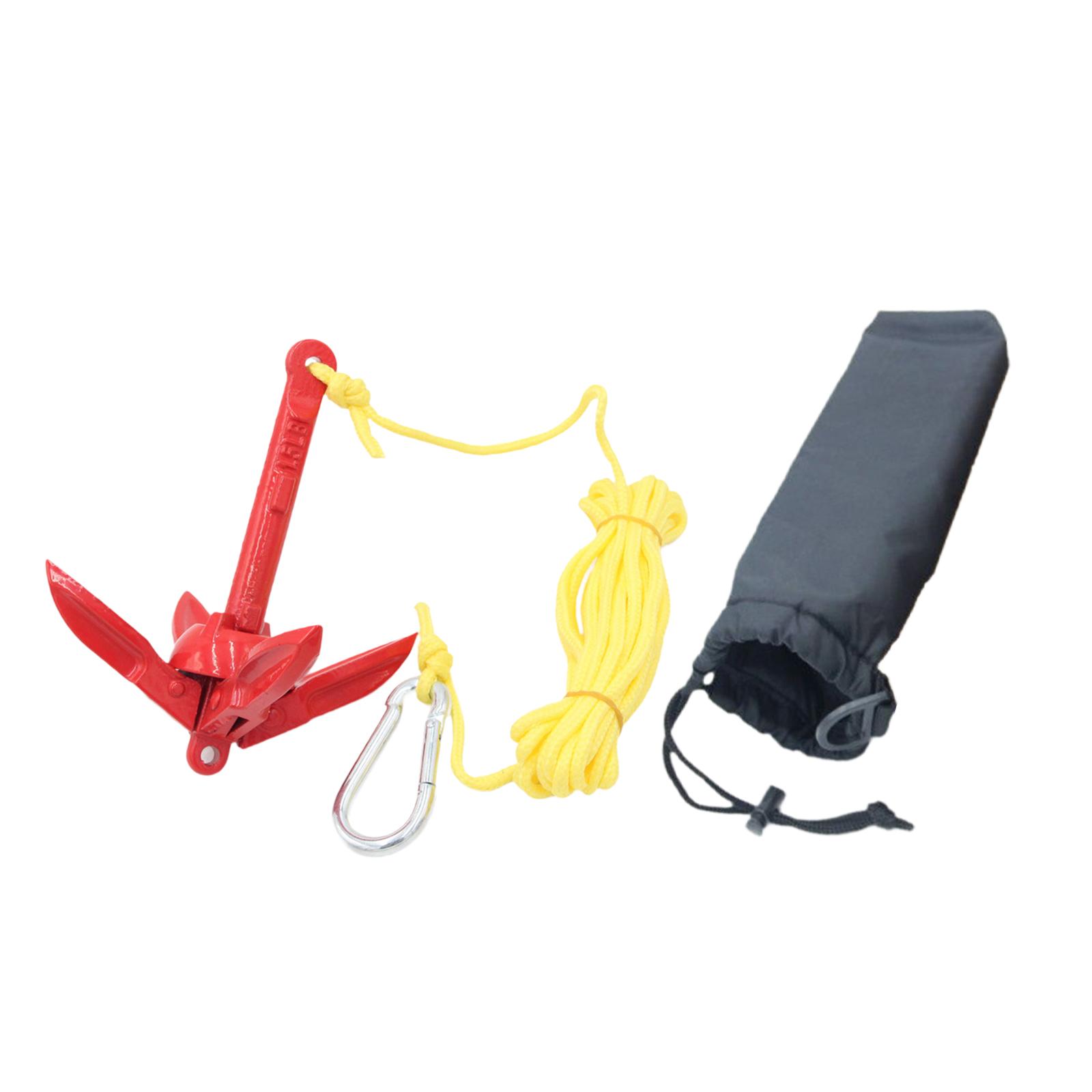 0.7kg Carbon Steel Folding Anc - Fishing Kayak Anchor avaliação e preço
