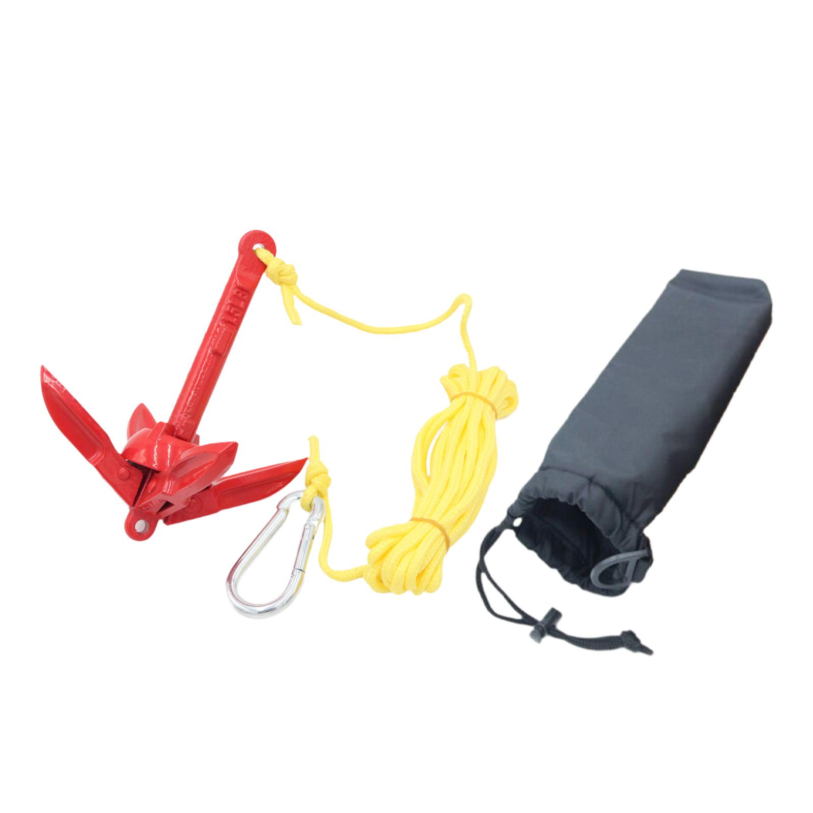 0.7kg Carbon Steel Folding Anc - Fishing Kayak Anchor avaliação e preço