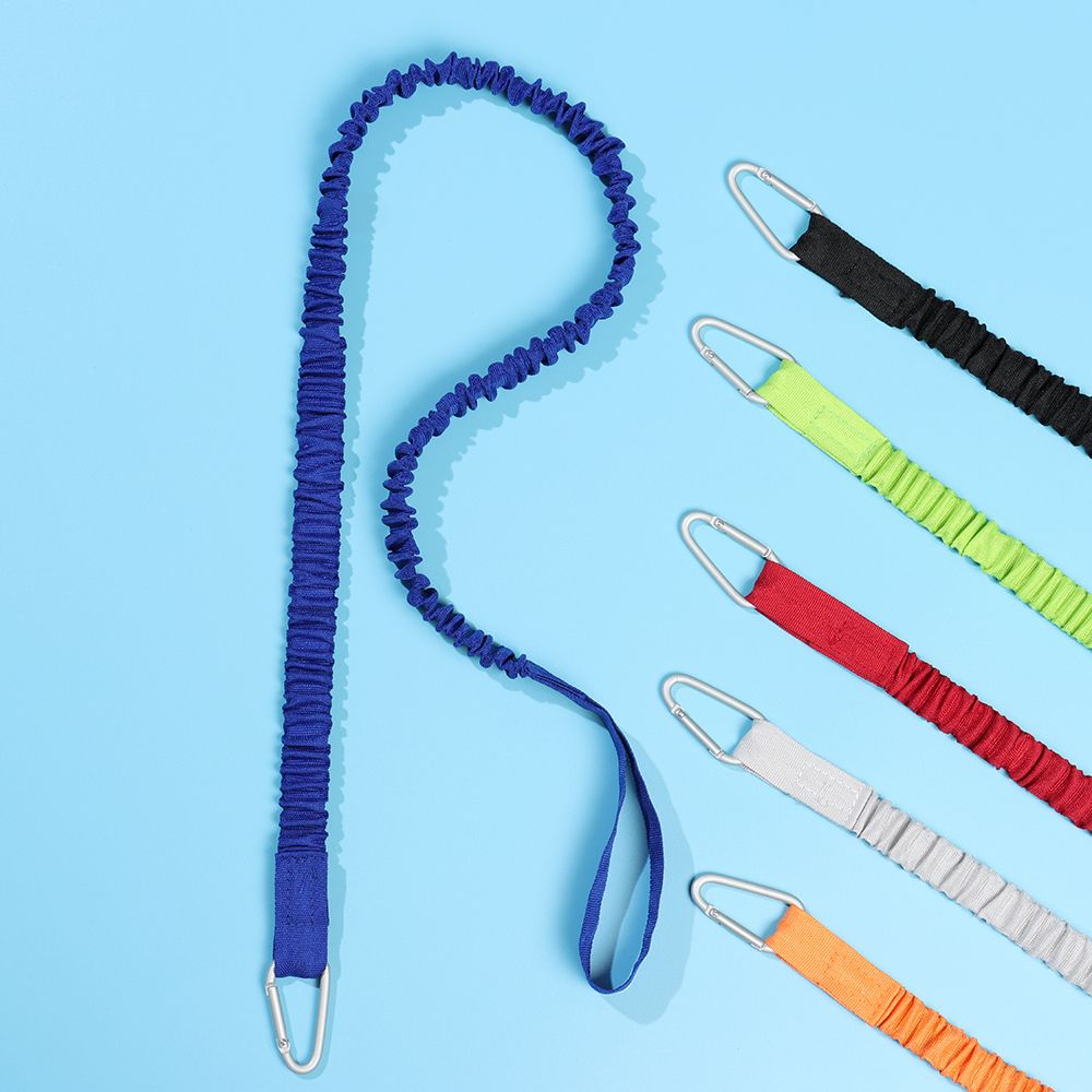 Adjustable Elastic Kayak Canoe - Fishing Kayak Paddle Leash avaliação e preço