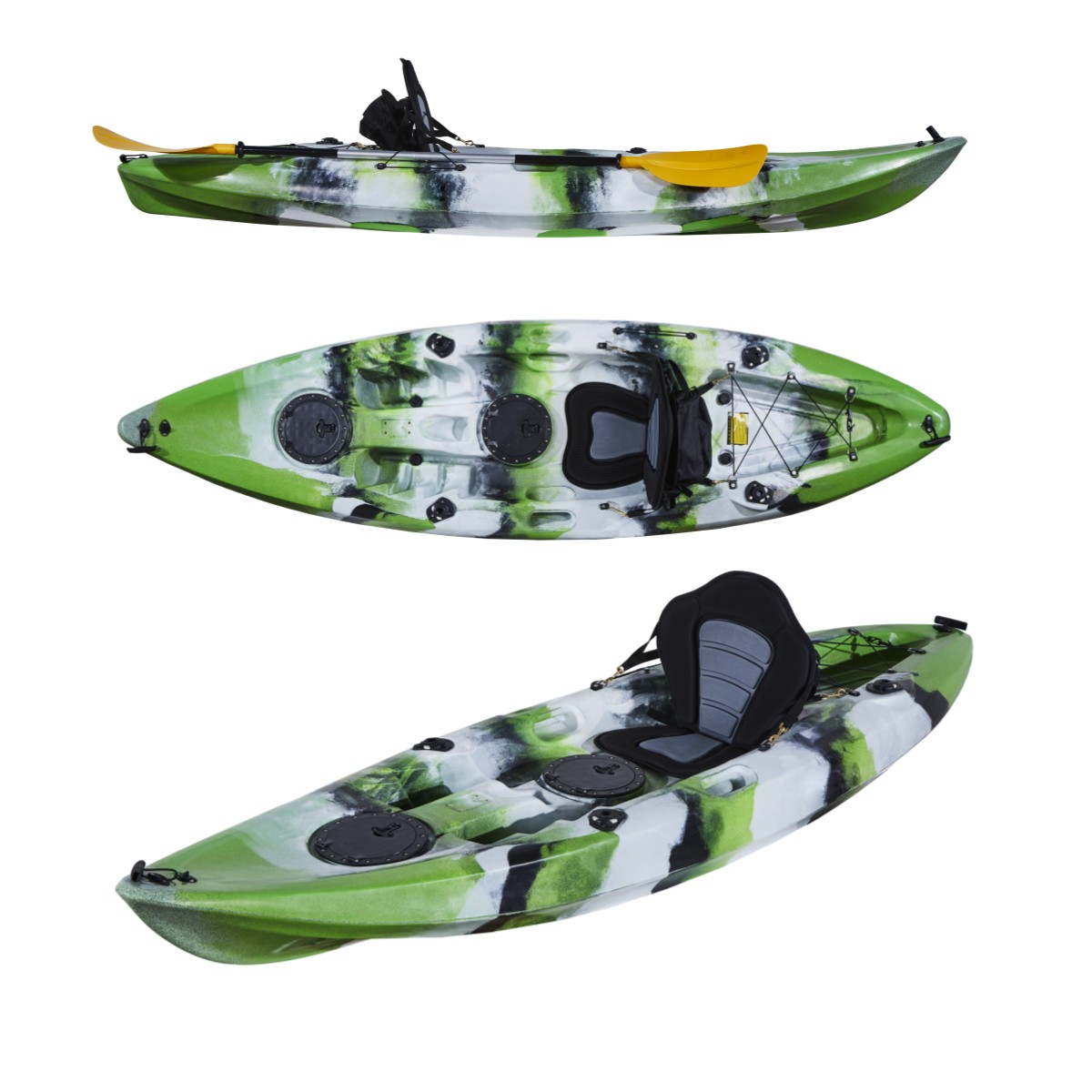 Made In China Single Person Fi - Fishing Kayak Sit On Top avaliação e preço