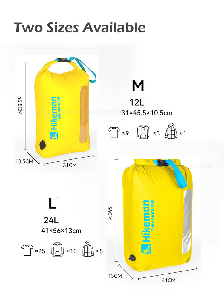 HIKEMAN Vacuum Compression Bag - Fishing Kayak Storage Bag avaliação e preço