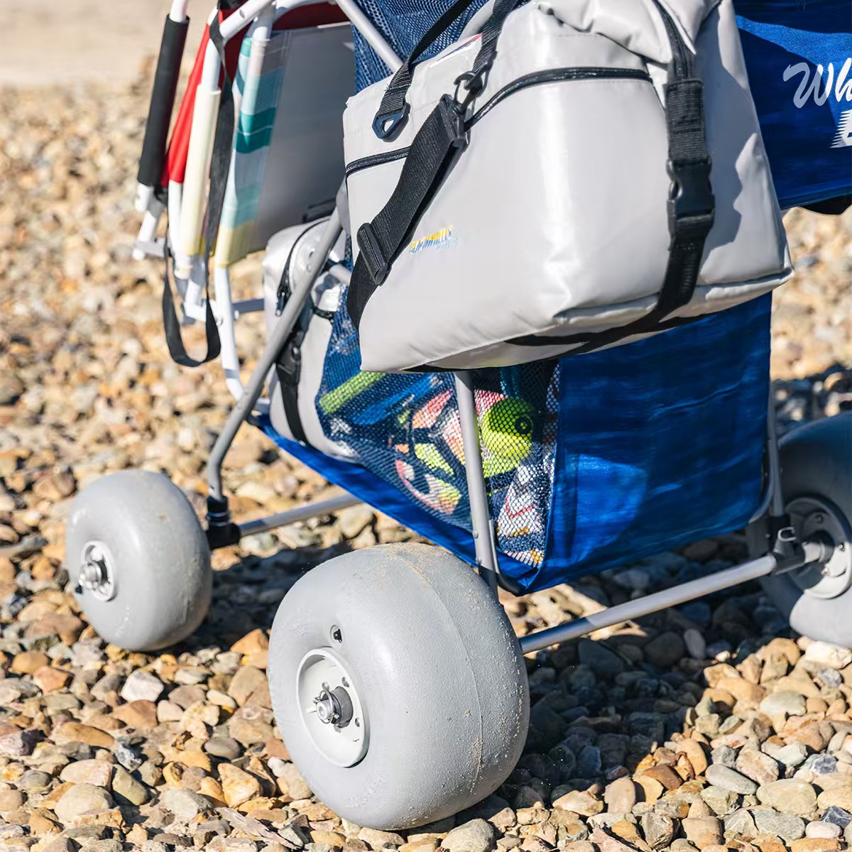 9-inch inflatable PU balloon w - Fishing Kayak Cart avaliação e preço