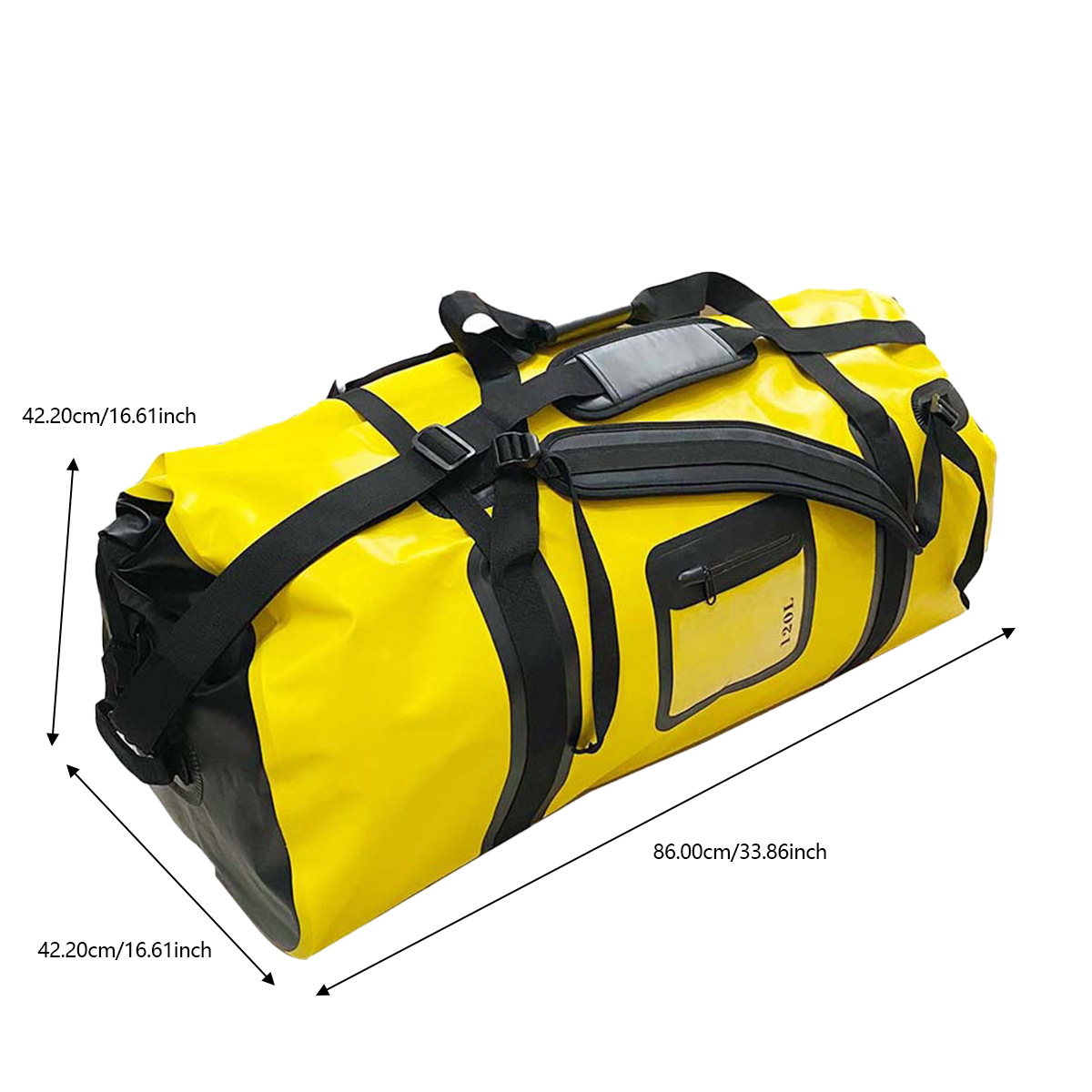 40L/66L/120L Waterproof Duffle - Fishing Kayak Crate avaliação e preço