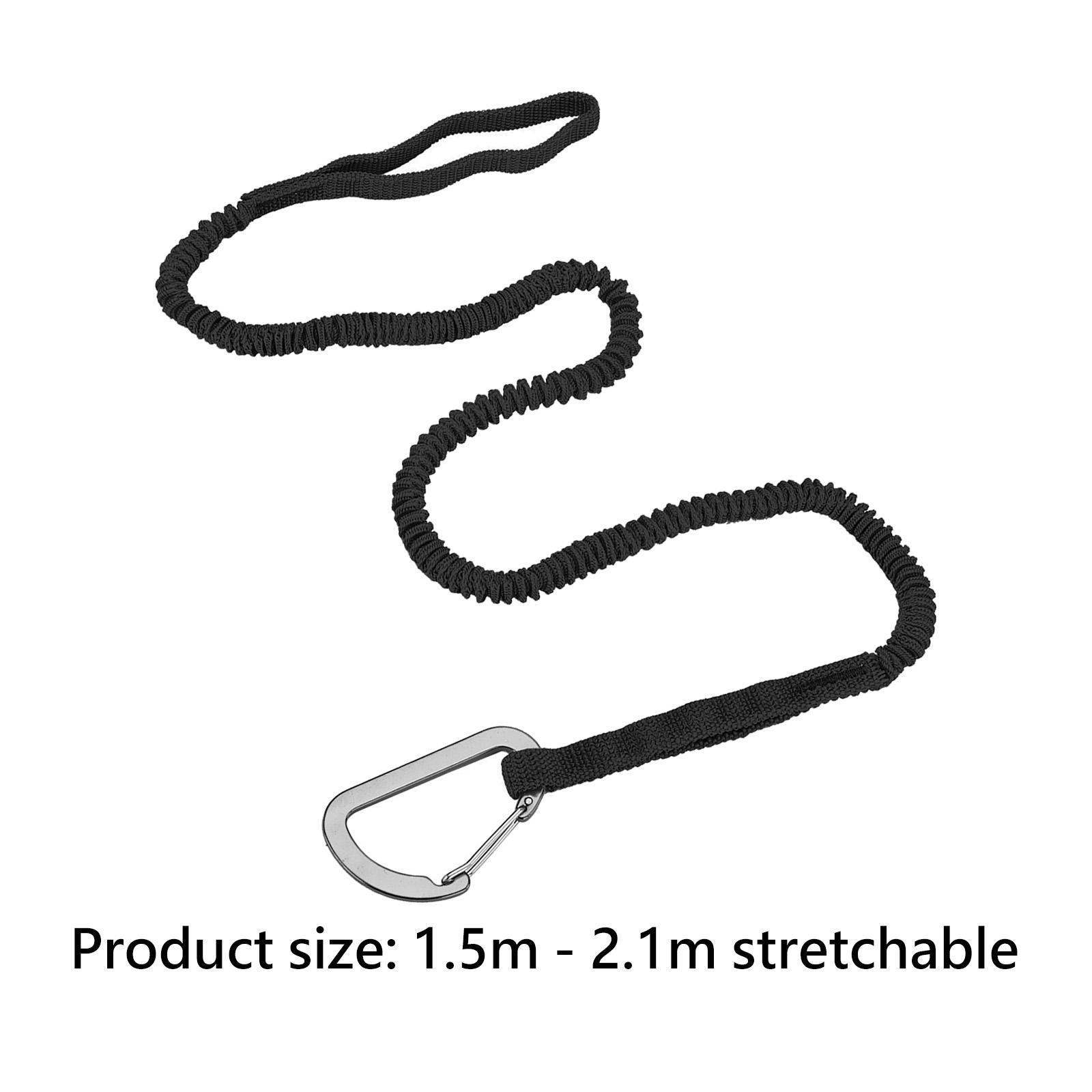 Boat Paddle Tether Elastic Lea - Fishing Kayak Paddle Leash avaliação e preço