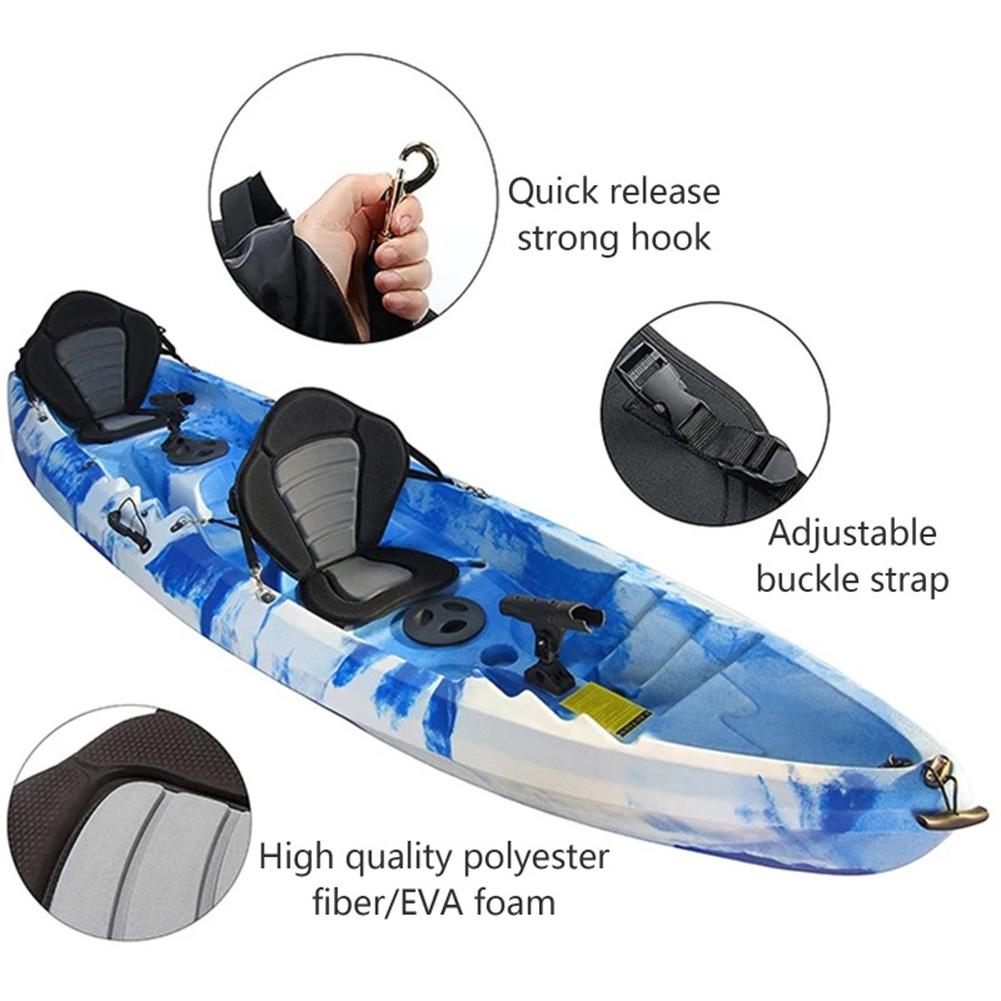 Kayak Paddle Board Seat Adjust - Fishing Kayak Storage Bag avaliação e preço