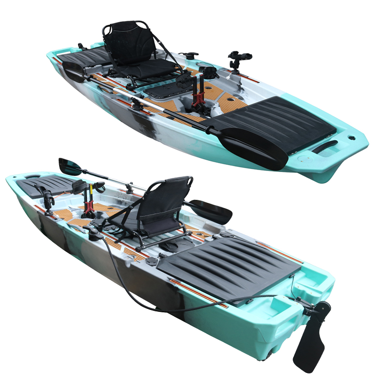 10FT Single Seat LLDPE Sit On  - Fishing Kayak Sit In avaliação e preço