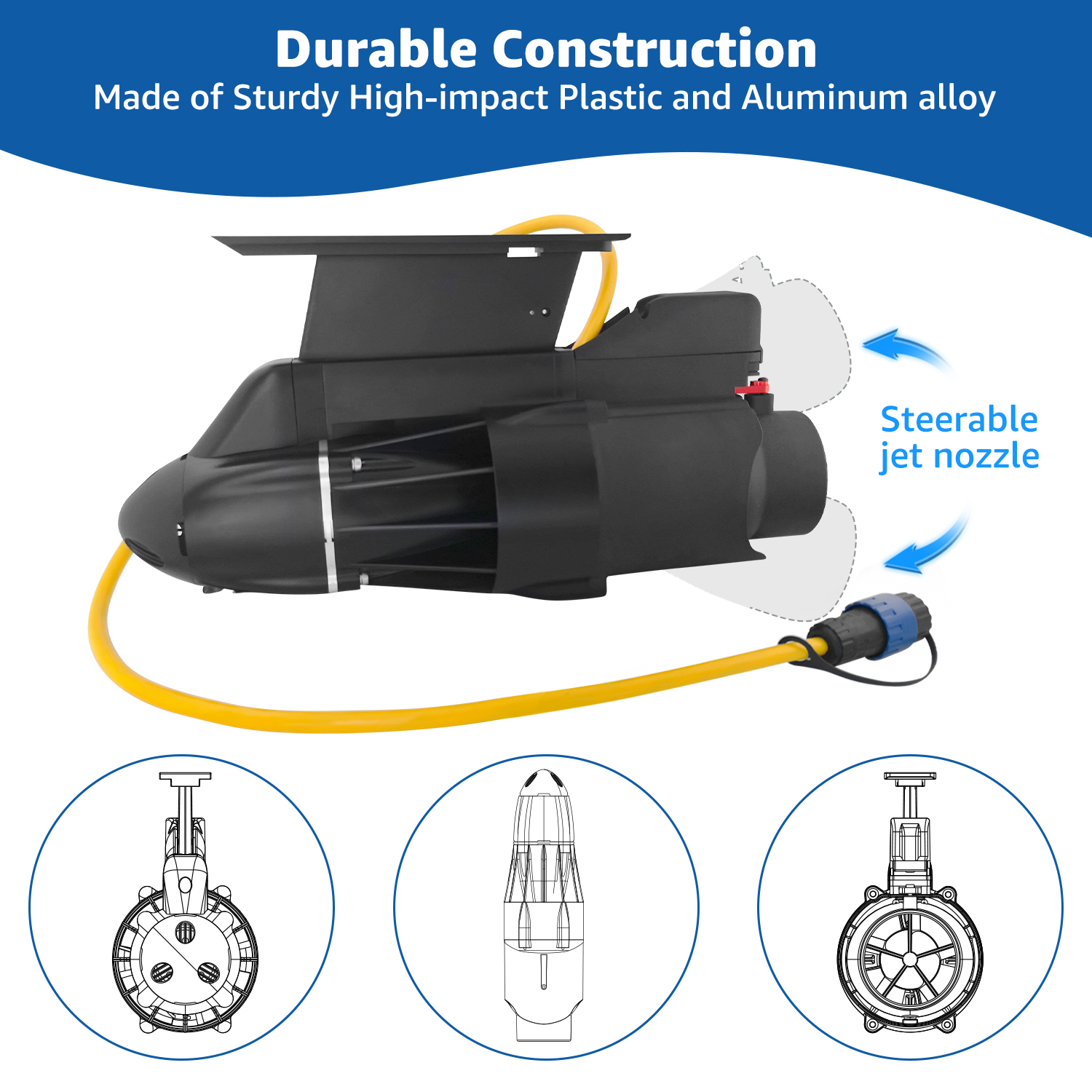 Directional Electric Trolling  - Fishing Kayak Trolling Motor avaliação e preço