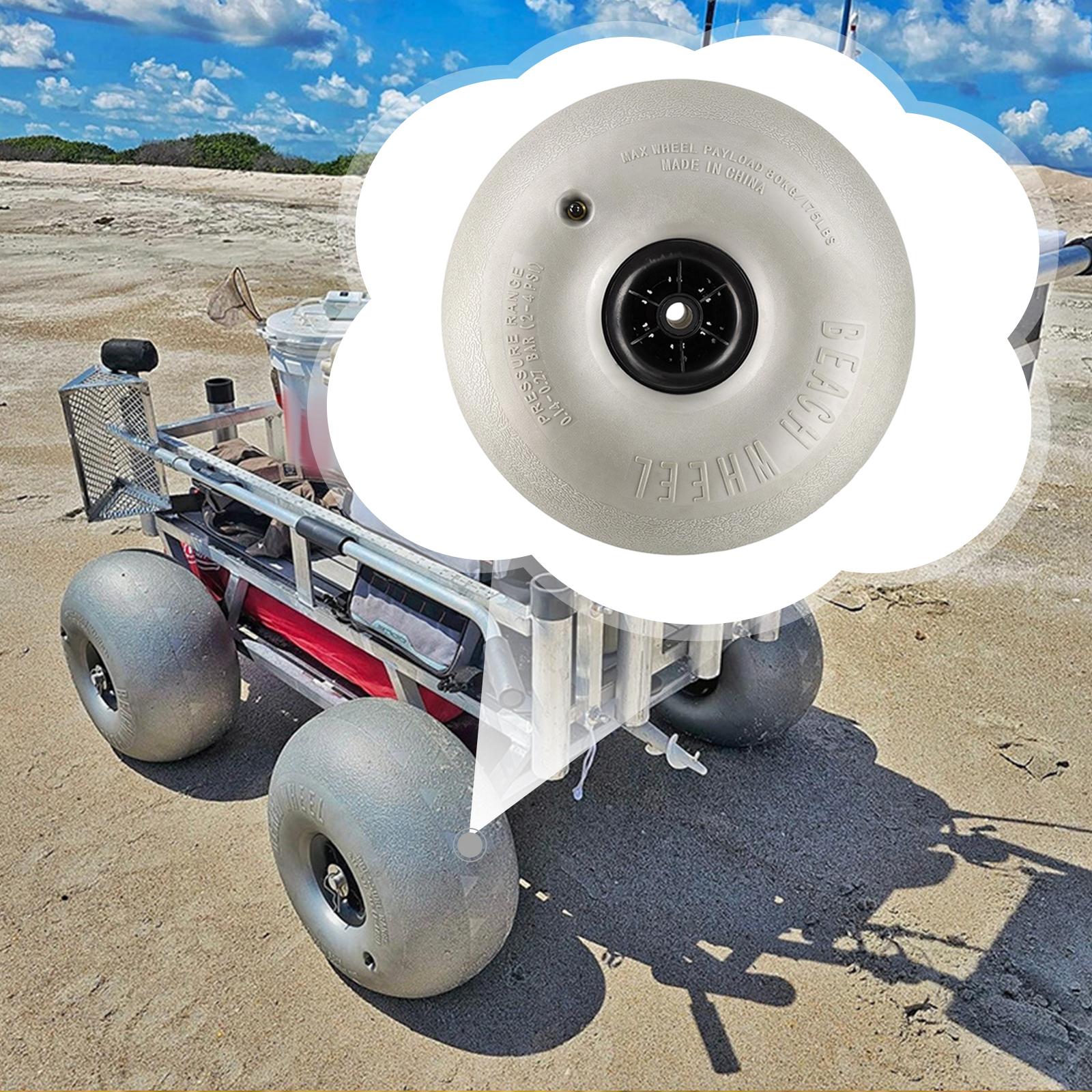 Balloon Wheels Heavy Duty Sand - Fishing Kayak Cart avaliação e preço
