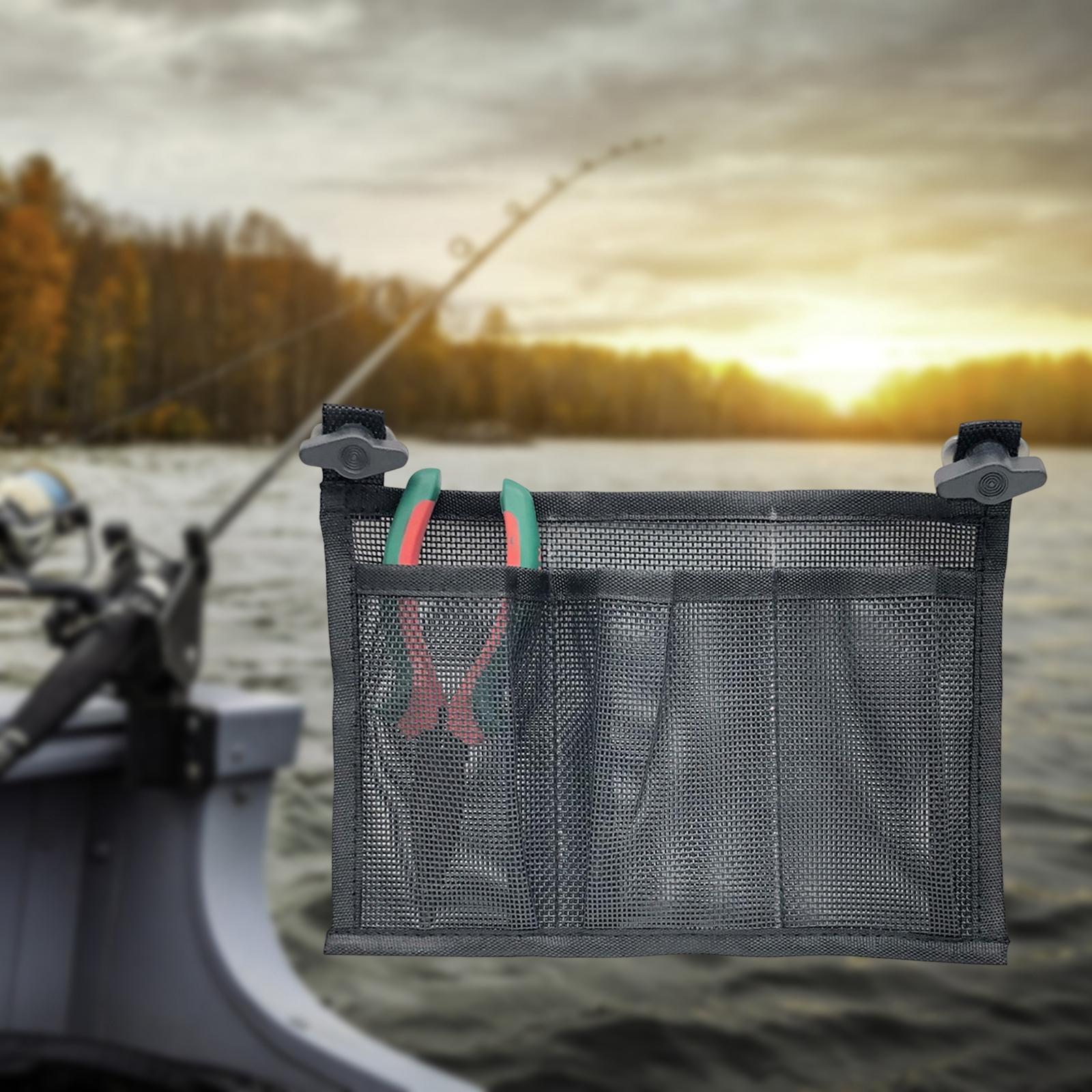 24x17cm Solid Kayak Canoe Mesh - Fishing Kayak Storage Bag avaliação e preço