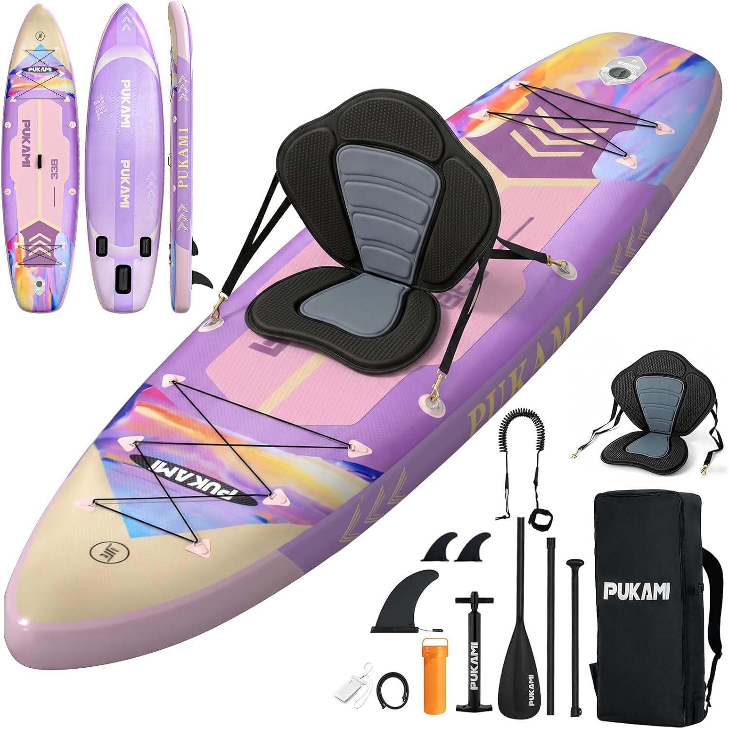 Extra Wide Inflatable Stand Up - Fishing Kayak Seat avaliação e preço