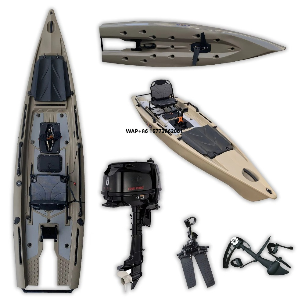 A 6hp 2022 13.12ft Solo Skiff  - Fishing Kayak Pedal Drive avaliação e preço