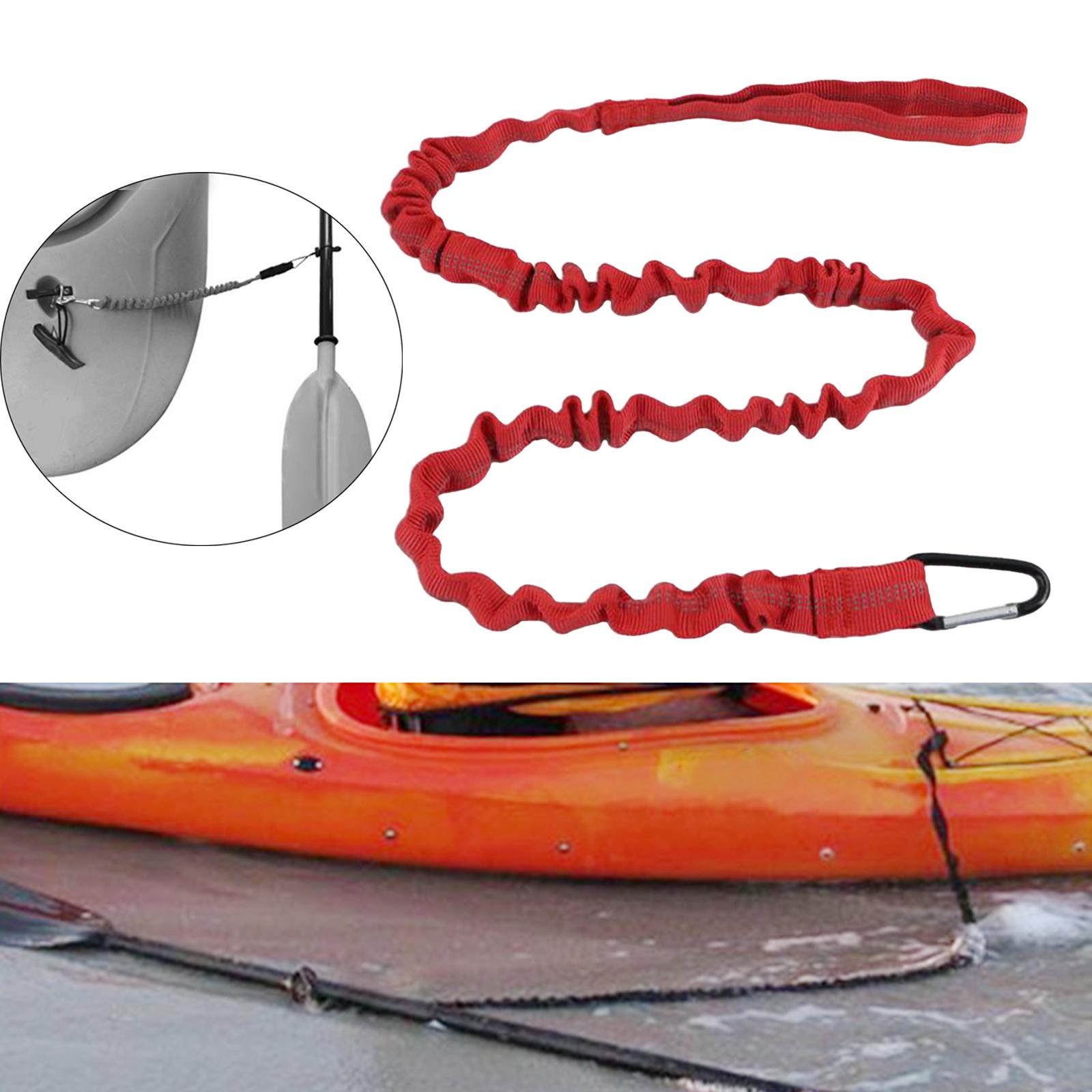 Durable Paddle Leash Nylon Kay - Fishing Kayak Paddle Leash avaliação e preço