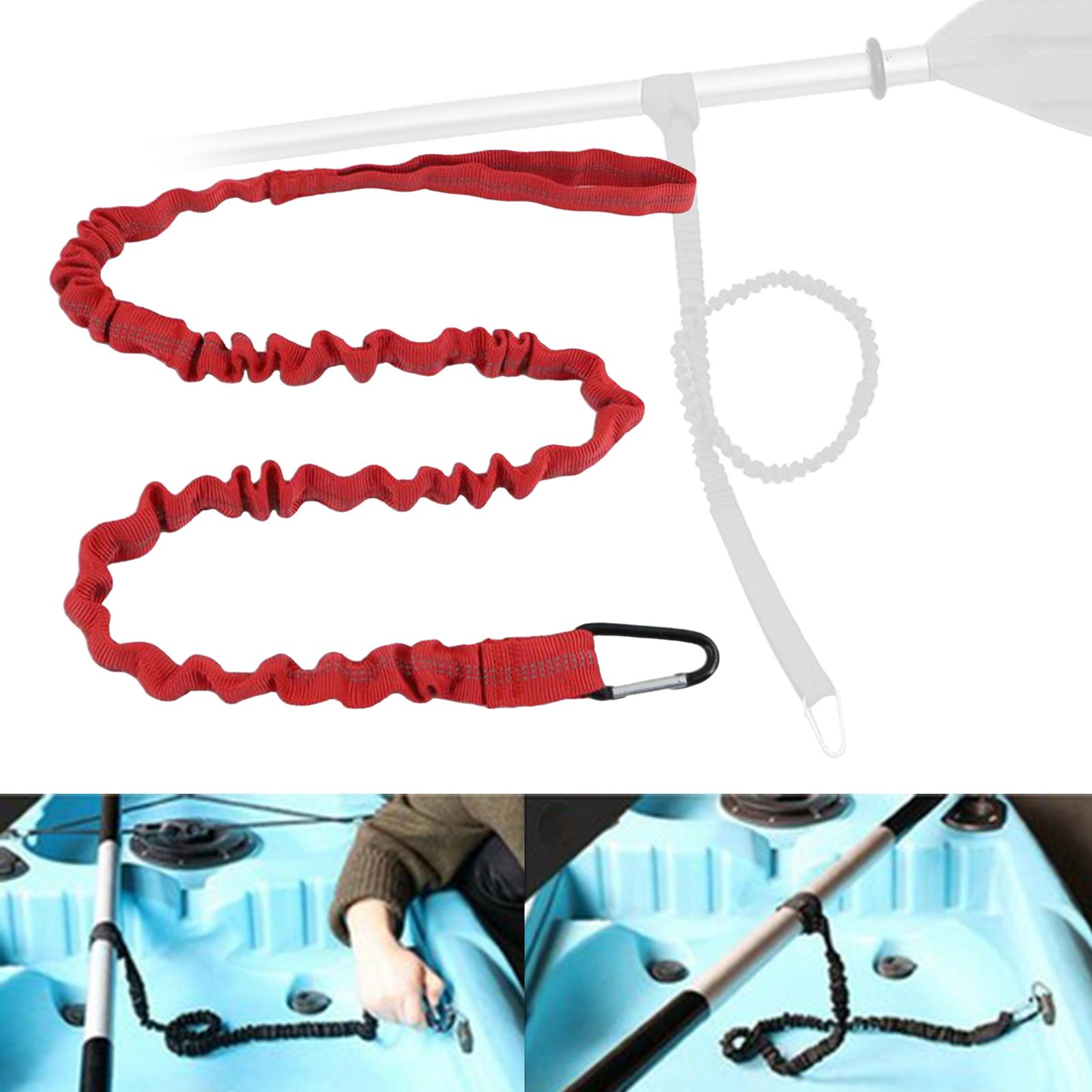 Durable Paddle Leash Nylon Kay - Fishing Kayak Paddle Leash avaliação e preço