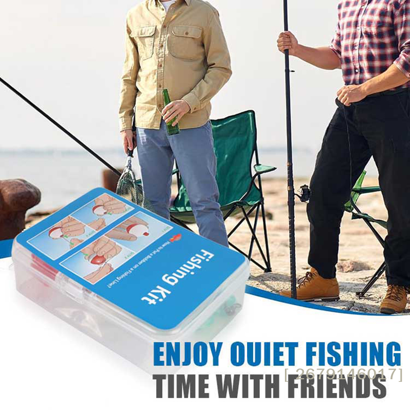 【YY26】24Pcs/Set Emergency Fish - Fishing Kayak Crate avaliação e preço