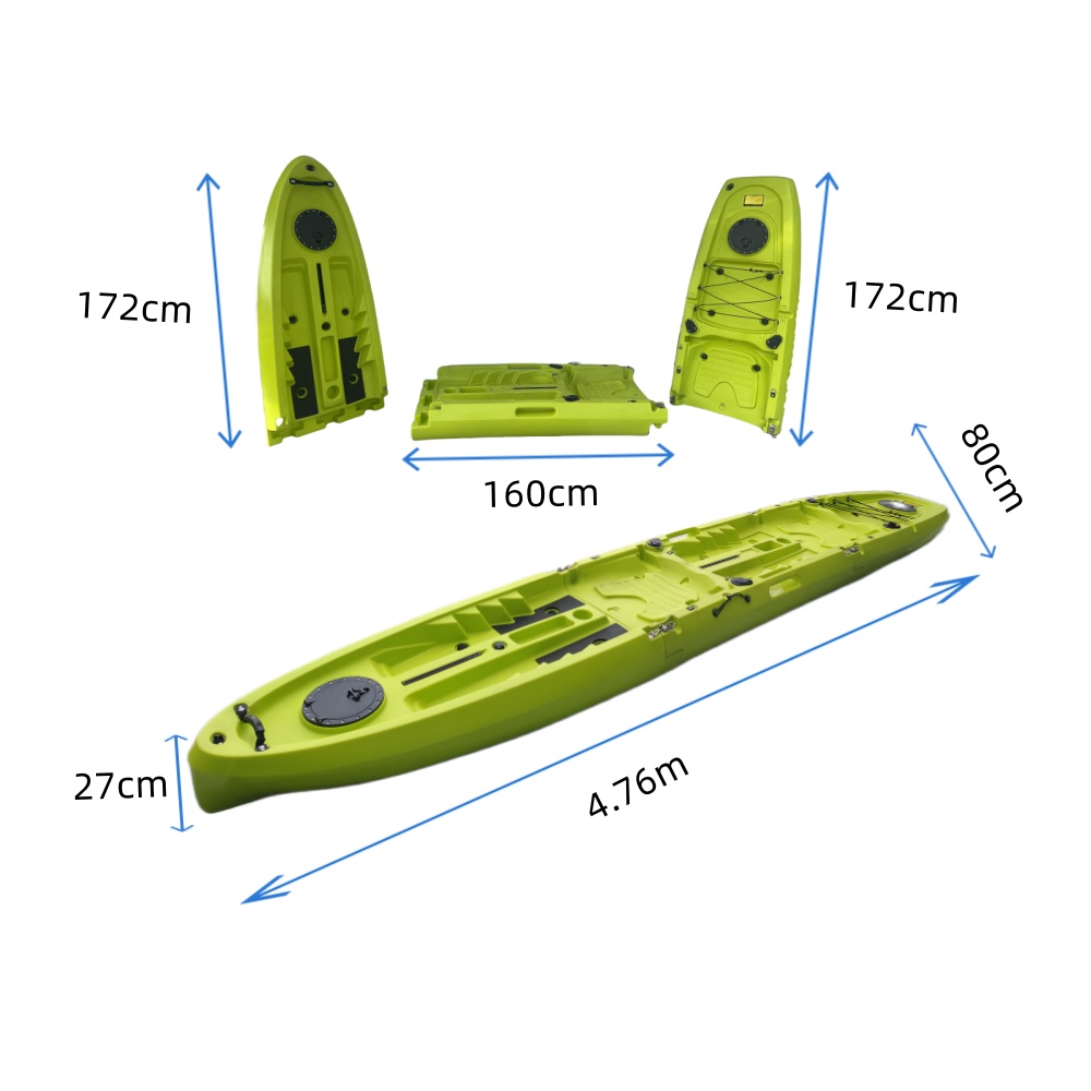 New Modular Tandem Double Sit- - Fishing Kayak Sit On Top avaliação e preço
