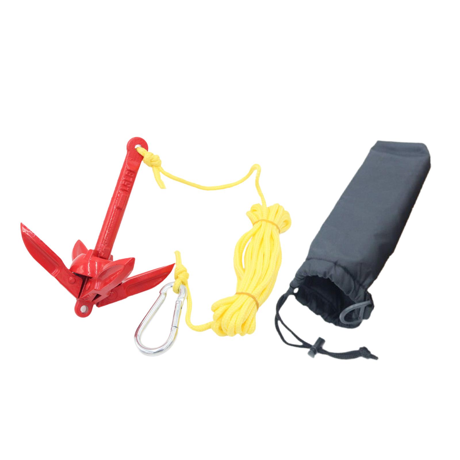 Carbon Steel Folding Boat Anch - Fishing Kayak Anchor avaliação e preço